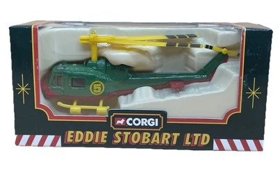 Corgi Bell Iroquois Helicopter – Eddie Stobart 1:72 – Diecast Model – Mint Boxed - Image 1 of 4
