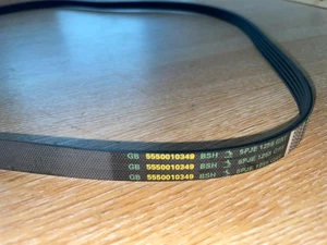5EPJ1255 Lavadora V-Belt para Bosch Siemens iSensoric iQ390 iQ590 iQ890 - Imagen 1 de 6