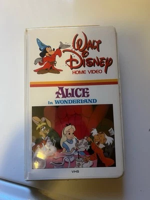 Disney VHS Tape - Alice In Wonderland Home Video Edition RARE - Image 1 of 4