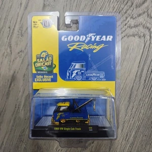 M2 Machines CHASE 300pcs 1960 VW SINGLE CAB TOW TRUCK GOOD YEAR SALAO DIECAST - Picture 1 of 12