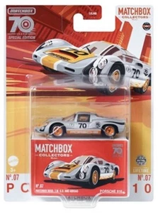 MATCHBOX PORSCHE 910 MATCHBOX COLLECTORS 70TH - Picture 1 of 1