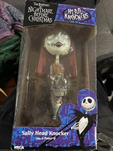Nightmare Before Christmas SALLY Head Knocker Hand Painted Vintage 2002 - Picture 1 of 4