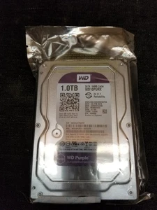 NUEVO Western Digital Púrpura 1TB WD10PURX 3.5 Disco Duro Vigilancia Seguridad DVR - Imagen 1 de 3