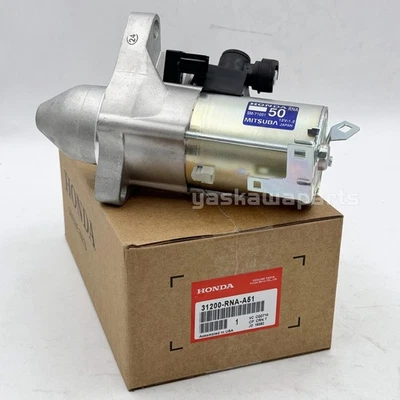 OEM Honda Starter 31200-RNA-A51 Automatic Transmission For 2006-2011 Civic 1.8L - Image 1 of 4