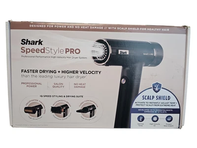Sistema de secador de pelo profesional de alta velocidad Shark SpeedStyle Pro HD731, negro Foto 1 de 4
