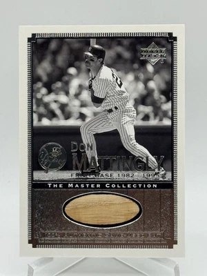 Don Mattingly 2000 Upper Deck NY Yankees Master Collection Juego Usado Bate/500 I7 Foto 1 de 4