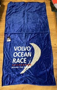 Neu mit Etikett Volvo Ocean Race Round The World Strandtuch blau 70 x 140 cm - Bild 1 von 4