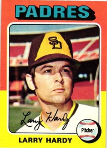 1975 Topps Set Break #112 Larry Hardy NRMT - Free Shipping