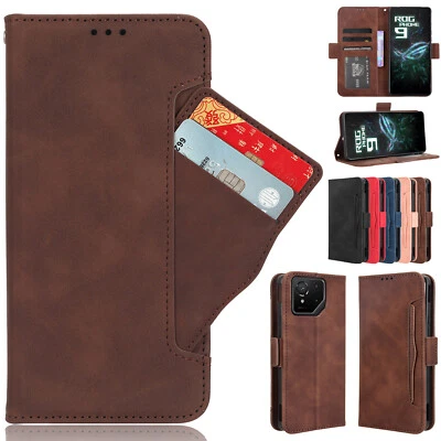 For Asus ROG Phone 9 Pro, Separable Card Slot Leather Wallet Stand Case Cover - Image 1 of 4
