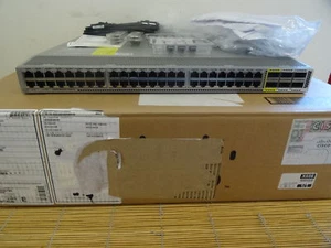 NEU Cisco Nexus N2K-C2348TQ4F 2xFET-40G+8xFET-10G NEW OPEN Box OVP Reversed Airf - Bild 1 von 1