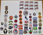 lot of 67 vintage and new patches space scouts products racing pets music