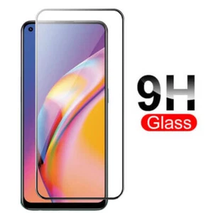 Black Tempered Glass Protective Full Cover Screen Protector For Xiaomi Poco F3 - Picture 1 of 12