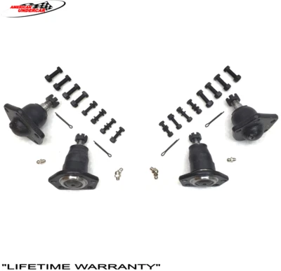 Lifetime Ball Joint Kit Upper & Lower Chevrolet Blazer S10 GMC 4x4 1984 - 2005 - Image 1 of 2