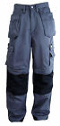 Pantalon de travail robuste multi-poches icône de l'Himalaya genou pantalon de combat cargo