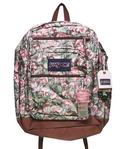 JanSport 34L Cool Student Backpack with 15" Laptop Sleeve - Painterly Mushrooms - Picture 1 of 4