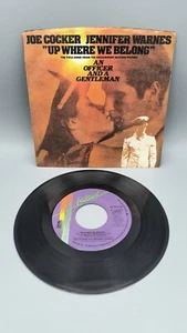 Joe Cocker Jennifer Warnes Up Where We Belong/Sweet Li’l Woman 7" ISLAND 7-99996 - Picture 1 of 4