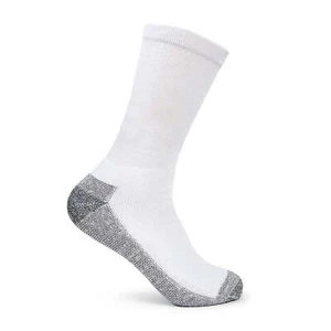 Fruit of the Loom Men's 5-Pack Heavy Duty Work Gear Crew Socks: White, (Shoe - Picture 1 of 1