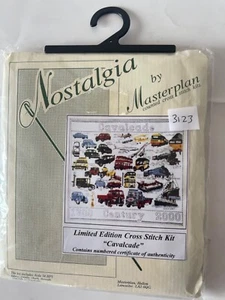 Kit Punto de Cruz Nostalgia By Masterplan 'Cavalcade' Edición Limitada de 2000 - Imagen 1 de 3