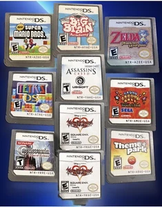 Nintendo DS Games Lot 10 Games Includes Super Mario Bros, Tetris, Zelda And More - Picture 1 of 21