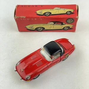 Boxed Tekno Jaguar 927 E Type Red Model Car - Picture 1 of 15