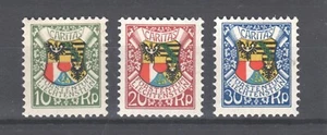 Liechtenstein ~ 1927 Charity semi-postal Sc# B4-B6 LH/* (B183a) - Picture 1 of 2