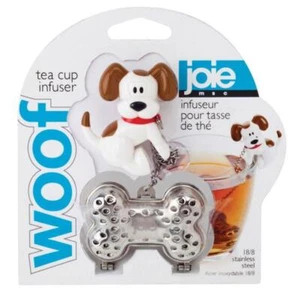 Joie Woof Dog Tea Herbal Bone Shaped Infuser NOC Whimsical - Picture 1 of 2