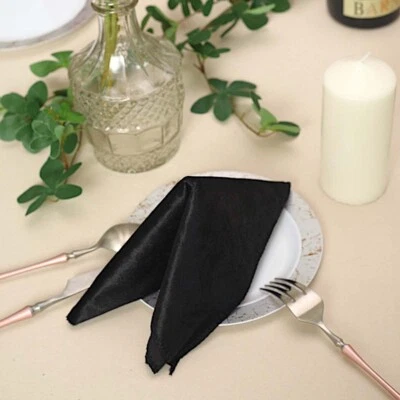 20x20-Inch Premium Velvet Napkins Wedding Party Home Table Top Decorations Sale - Image 1 of 2