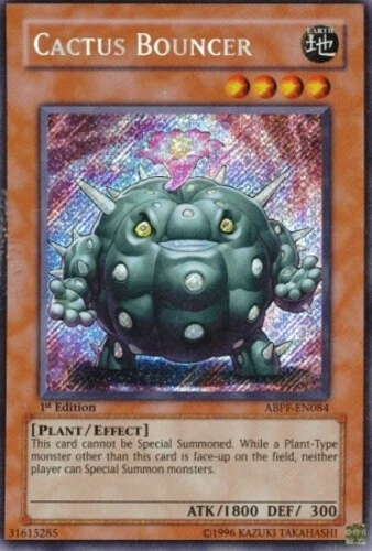 Cactus Bouncer - ABPF-EN084 - Secret Rare - 1st Edition Near Mint - Yu-Gi-Oh - Image 1 of 1