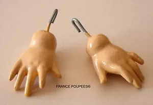 Zwillingshände® 5,7 cm alte französische deutsche Puppe des 19. Jahrhunderts - FRANKREICH PUPPEN - Bild 1 von 5