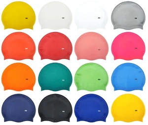 Gorra Sombrero de Natación CHEX 100 % Silicona Liso Niños 3 - 7 Años Grado A Fuerte - Imagen 1 de 17