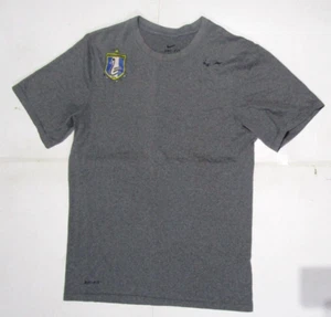 NUEVO CON ETIQUETAS - Camiseta Nike Training Para Hombre - Gris Negro Logo Pateadores RMO Top Talla Pequeña - Imagen 1 de 5