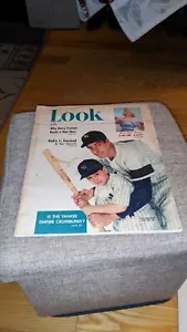 Joe DiMaggio New York Yankees 1949 LOOK Magazine - Imagen 1 de 11
