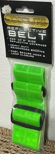 JOGALITE 1200 FT HIGH VISIBILITY RED REFLECTIVE PT BELT ONE SIZE FITS NEW - Picture 1 of 2