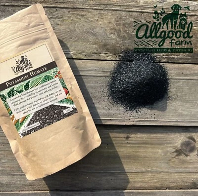 ALLGOOD FARM Potassium Humate Soluble Biostimulant | 100g 250g 500g 1kg | Humic & Fulvic Acid