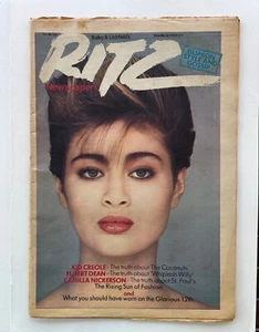 RITZ magazine newspaper issue 68 london collections fashion art vintage 1982 VGT - Picture 1 of 10