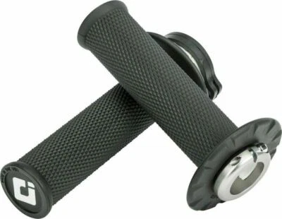 ODI V2 Lock-On *NO WAFFLE* Grips (2&4 Stroke) BLACK MX Motocross USA Made 7/8" - Image 1 of 4