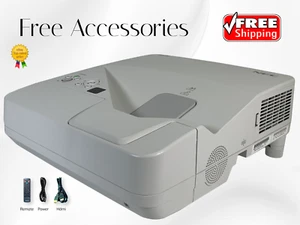 NEC UM330X 3LCD Projector Ultra Short Throw 3300 ANSI 1080p Professional bundle - Picture 1 of 11