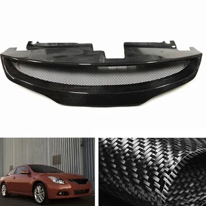 Front Grille Grill For Nissan Altima Coupe 2010 2011-2013 Carbon Fiber - Bild 1 von 8