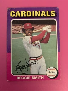 1975 Topps - Reggie Smith #490 St. Louis Cardinals - Picture 1 of 11
