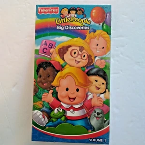 Brand New Sealed Fisher-Price Little People Volume 1: Big Discoveries (VHS) - Bild 1 von 6