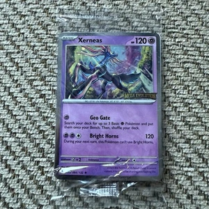 Pokémon Xerneas - MEGA Evolution Promo 064/132 - Sealed - Stamped Best Buy Promo - Bild 1 von 6