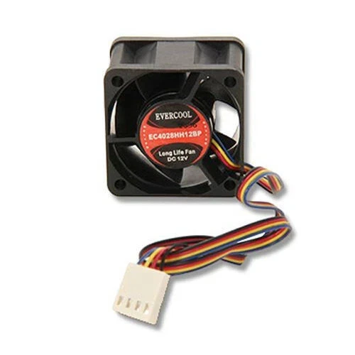 Evercool 40mm x 28mm  Computer Case 4-Pin Fan EC4028HH12BP - Image 1 of 1