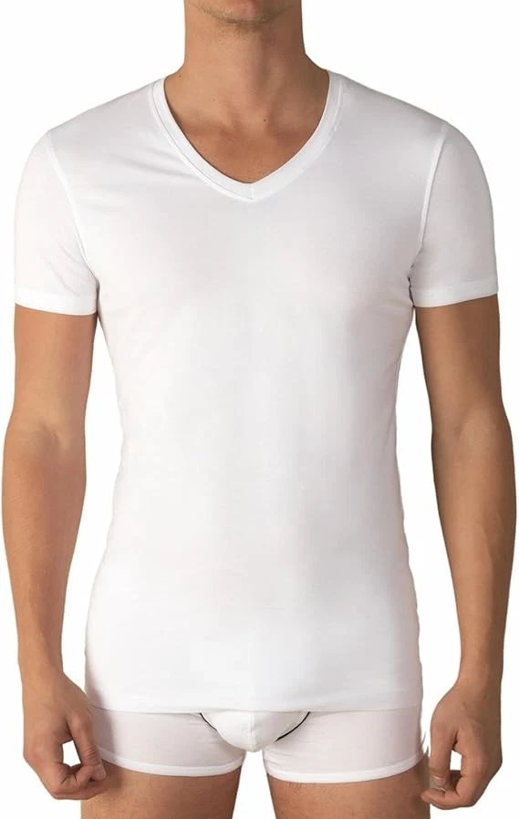 Set 3 Magliette Mezza Manica Armata di Mare GT2367 – SCOLLO A V  100% Cotone - Immagine 1 di 1