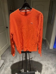 Lacoste Herren Orange Lounge Langarm Thermohemd - Gebraucht - Bild 1 von 3