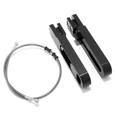 Línea de extensión de basculante de aluminio para Kawasaki Ninja 1400 ZX 14R ZZR1400 12-24 20 Foto 1 de 4