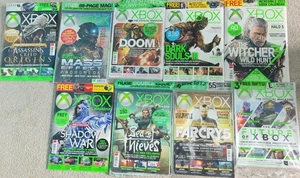 Official Xbox Magazine 9 Issue Bundle 2015-2018, complete with extras, posters.. - Picture 1 of 9