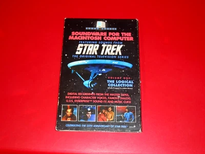 Macintosh 1st TV Series Star Trek Soundware Vol 1 Sound Source 1991 CIB Complete - Image 1 of 4