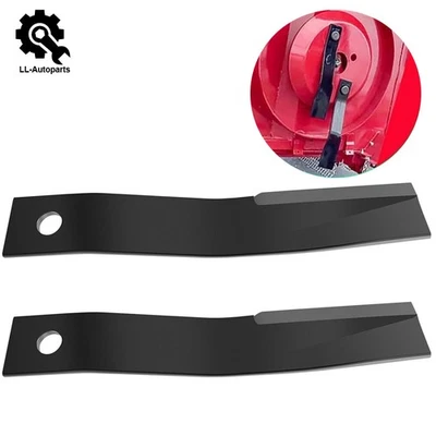 Juego de 2 cuchillas de corte rotativas Bush Hog 7555 7555BH BH25 RB60 SQ60 Foto 1 de 4