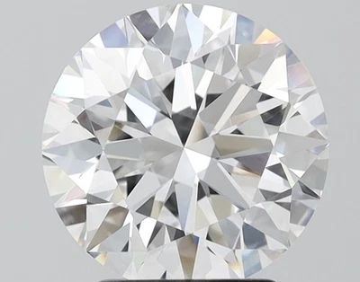 3.09 ct D-VVS2 Round Diamond, IGI Certified Diamond, CVD Lab Grown Loose Diamond - Image 1 of 4