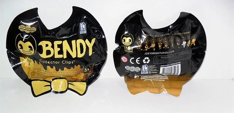 Bendy and the ink Machine The Dark Revival  Collector Clip LOT OF (2) Packs NEW Cover
